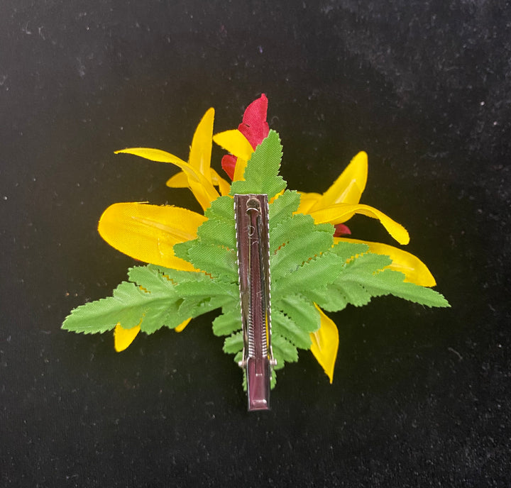 Orchid Flower Hair Clip